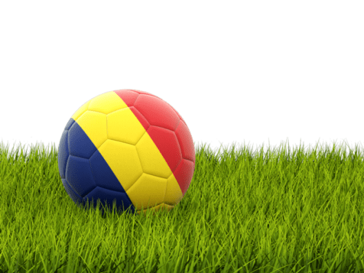 Fotbal Romania minge tricolor